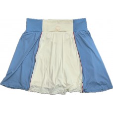 SAIA SHORTS BODY FOR SURE EMOTION - AZUL/BEGE